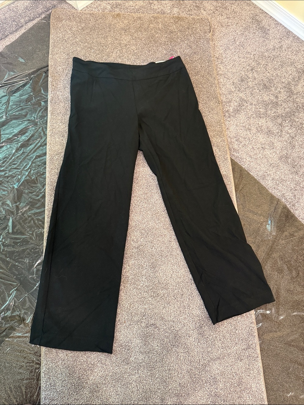 Classic Women's Black Wide-Leg Pants